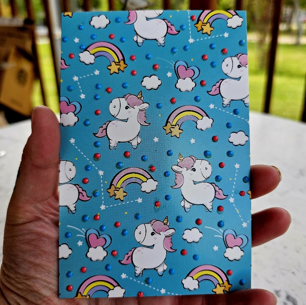 Unicorns and Rainbows Small Card - Picture 7 of 7